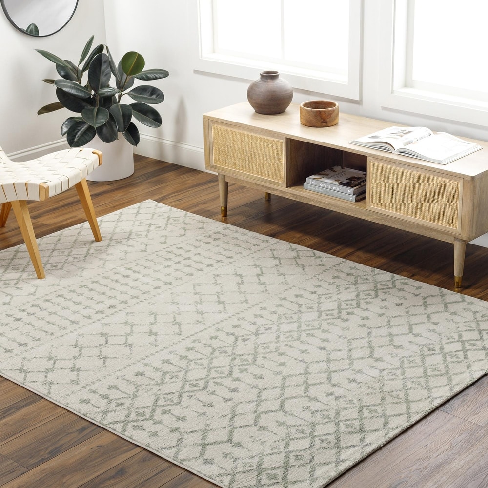 Livabliss Vanya Moroccan Diamond Area Rug