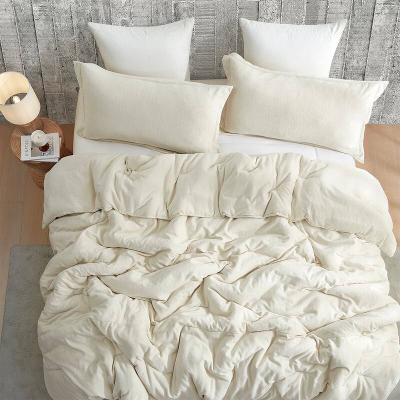 Inside Out Hoodie Sleep - Coma Inducer® Oversized Comforter Set - Creamy Taupe