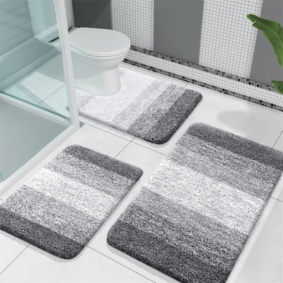 Bathroom Rugs Sets 3 Piece