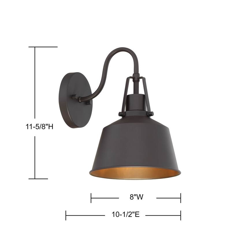 Meridian M50049 12" Tall Outdoor Wall Sconce with 10-1/2" Extension