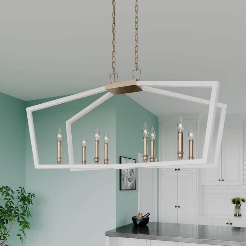 Millennium Lighting 4528 Lizabeth 8 Light 43" Wide Taper Candle Style