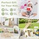 preview thumbnail 6 of 6, 6-in-1 Wooden Kids Jungle Gym Playset with Slide Climbing Net Perfect Gift for Kids - 45.5" x 42.5" x 50"