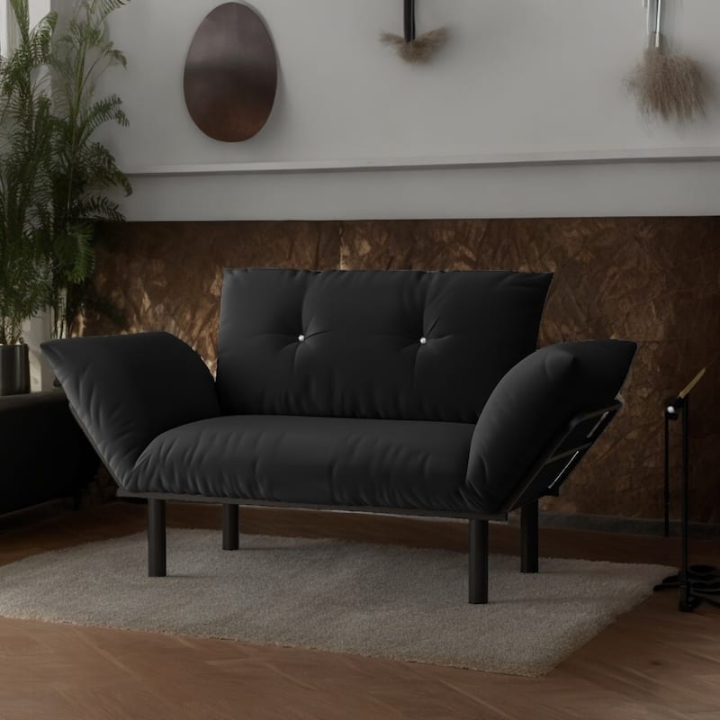 Comfortable and Stylish Sofa Bed with Ample Storage and Adjustable Backrest, Perfect for Relaxing and Entertaining.