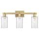 Option Brushed Brass / Clear