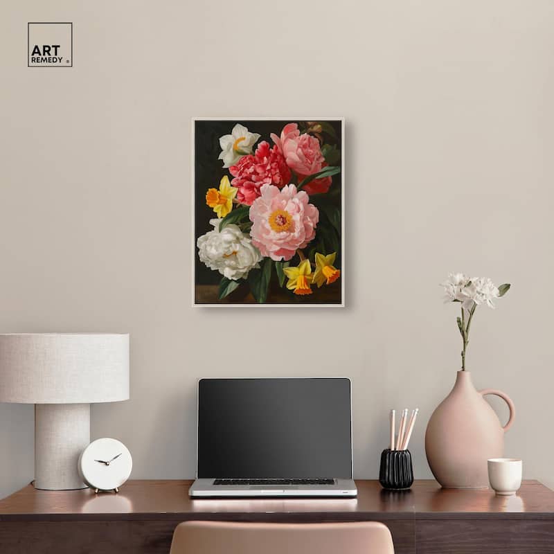 Garden's Glory Canvas by Art Remedy
