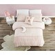 preview thumbnail 3 of 5, Celestial Princess Pink Ultra Soft Microfiber Comforter Set with Moon Pillow