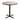 NPS Café Table "X" Base, Counter Height, 36" Round, 36" Height