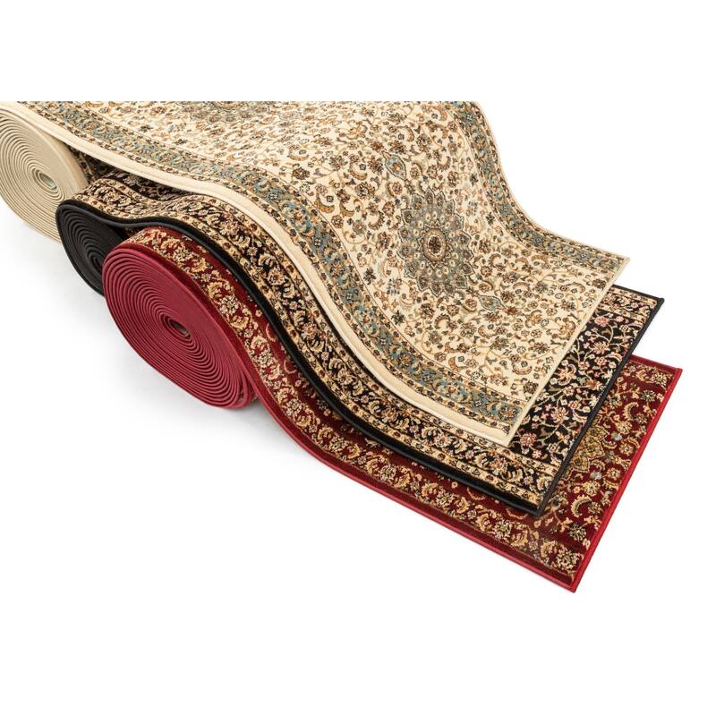 Custom Size Runner Timeless Aviva Traditional Stair Rug