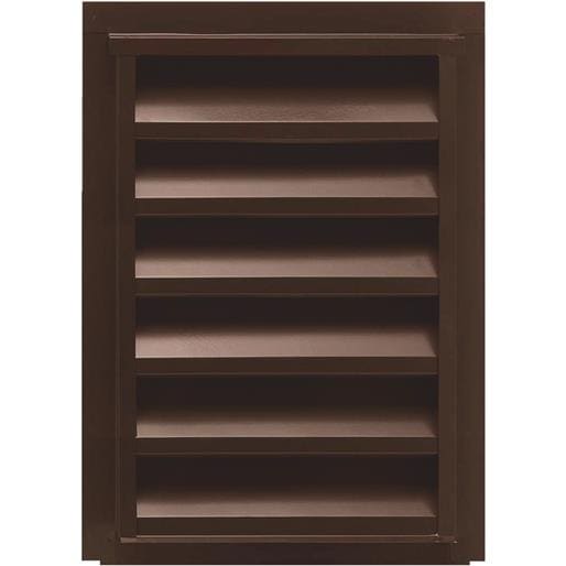 12-Inch by 12-Inch Norwesco 553220 Galvanized Recessed Attic Vent