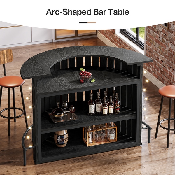 4-Tier Bar Table, 39.4
