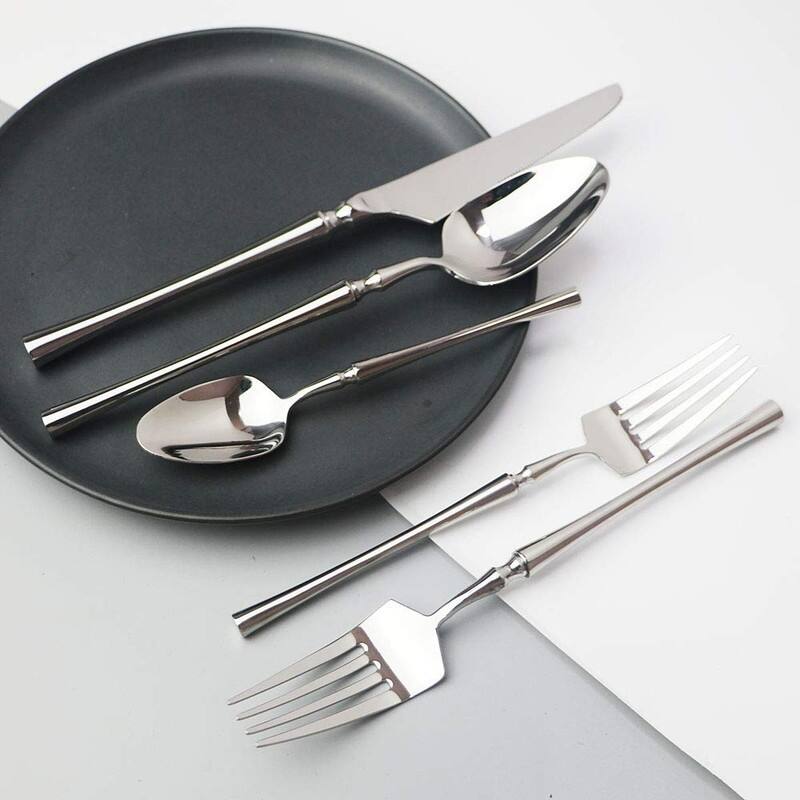 Stainless Steel Silver Flatware/Cutlery/Tableware Set Service