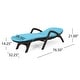 preview thumbnail 25 of 31, Waverly Faux Wicker Chaise Lounges (Set of 2) by Christopher Knight Home