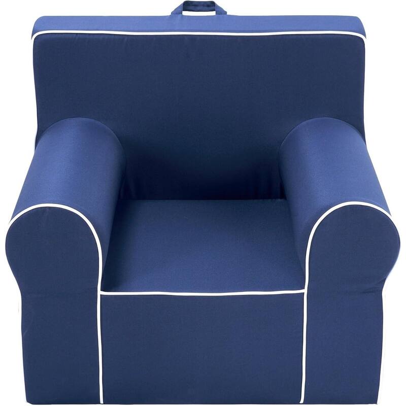 Heritage Kids Foam Armchair - Navy