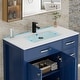 preview thumbnail 44 of 143, Modern Bathroom Vanity with Sink & Faucet Storage Cabinet Set