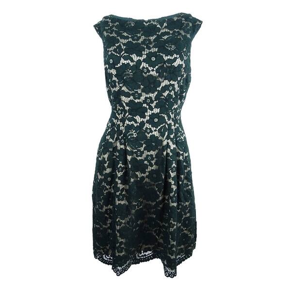 Shop Vince Camuto Women S Lace A Line Dress Free Shipping Today