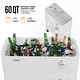 preview thumbnail 7 of 5, 60 QT Detachable Outdoor Cooler Cart - 60qt
