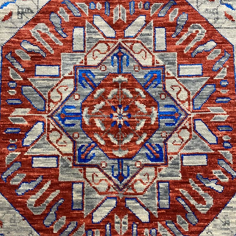 HERAT ORIENTAL Handmade Indo Mamluk Wool Rugs - 9'10" x 14'