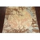 preview thumbnail 4 of 17, Vegetable Dye Wool/ Silk Abstract Area Rug Hand-knotted Modern Carpet - 7'11" x 9'9"