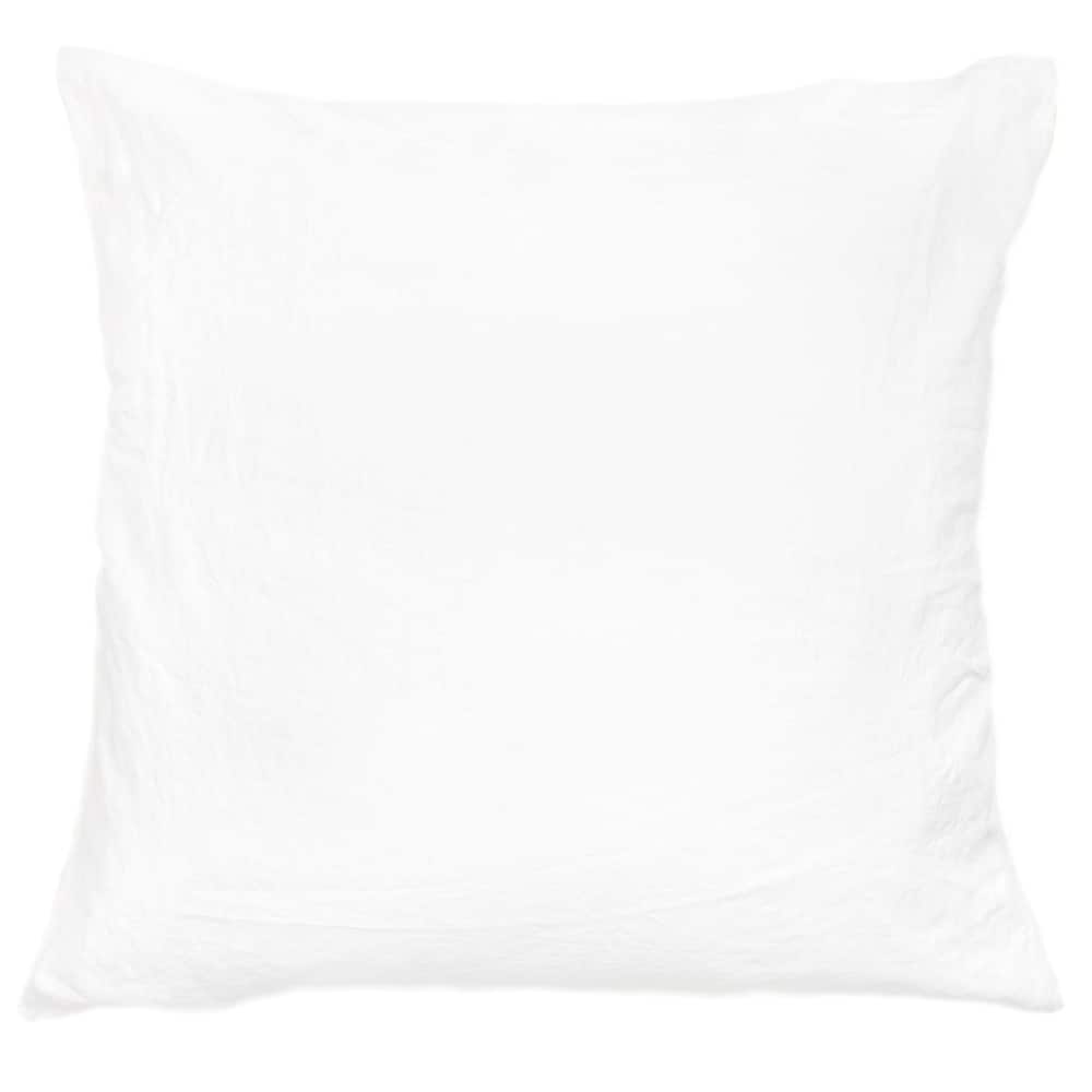 French Linen Pillow with Removable Sham by BOKSER HOME