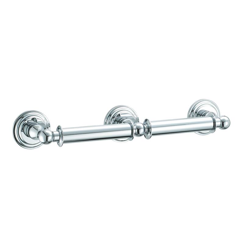 Bentley Double Toilet Paper Holder - Polished Chrome
