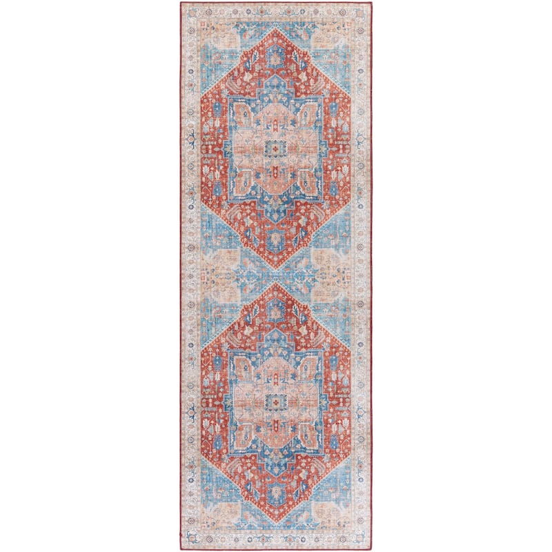 Livabliss Mitika Vintage Medallion Area Rug