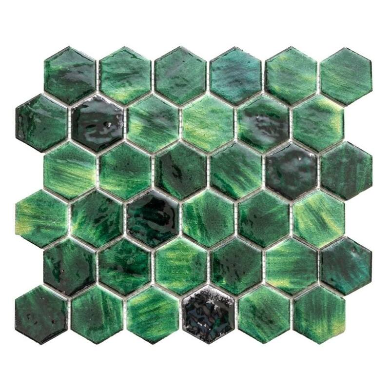 The Tile Life Agate 2x2 Porcelain Backsplash Wall Tile