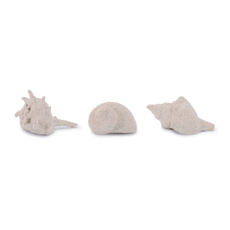 Fish on Rock Decorations - 5" - Beige and Gray - Club Pack of 12
