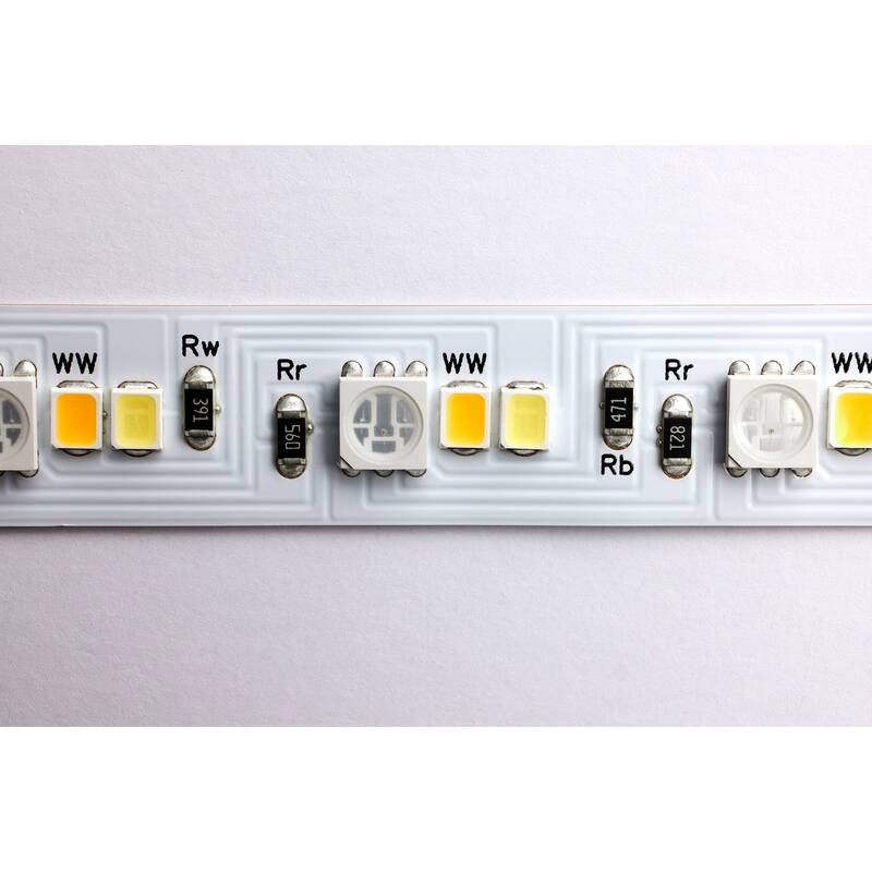 Dimension Pro Tape light strip 32 ft. Hi-Output RGB plus Tunable White Plug connection Starfish IOT Capable IR Remote Included