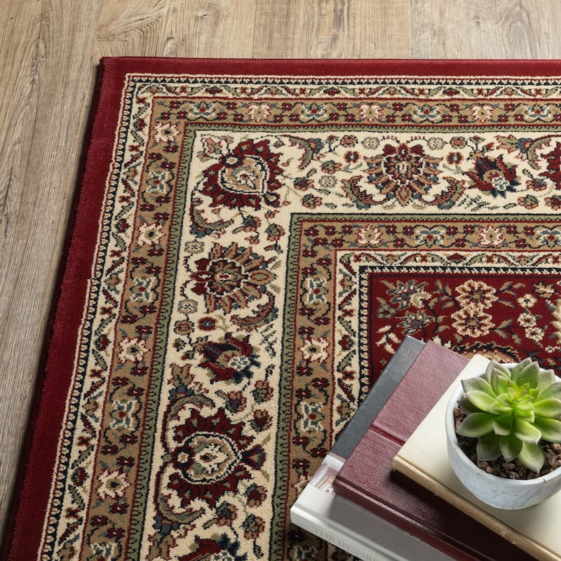 Style Haven Annapolis Traditional Floral Area Rug