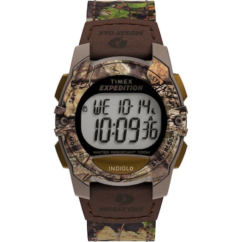 Timex x Mossy Oak Unisex Expedition Digital CAT 33mm Watch - One Size - One Size