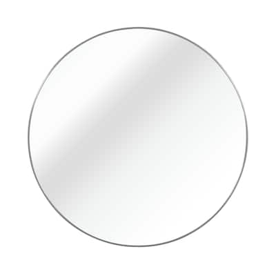 42 Inch Metal Round Bathroom Mirror