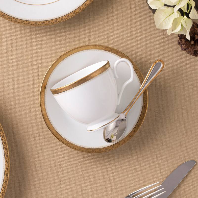 Noritake Charlotta 60-Piece Dinnerware Set, Service For 12
