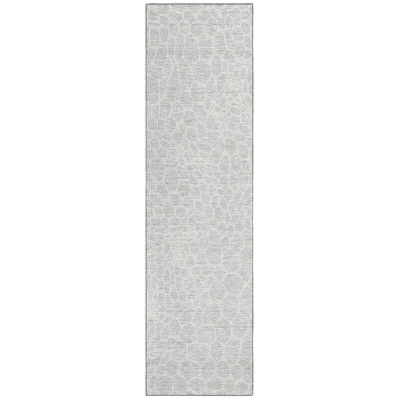 Machine Washable Indoor/ Outdoor Chantille Animal Print Rug