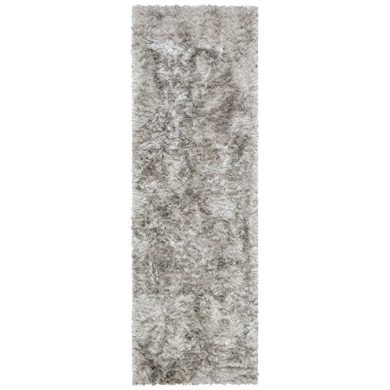 SAFAVIEH Handmade Ocean Shag Lyse Glam 2.5-inch Thick Rug