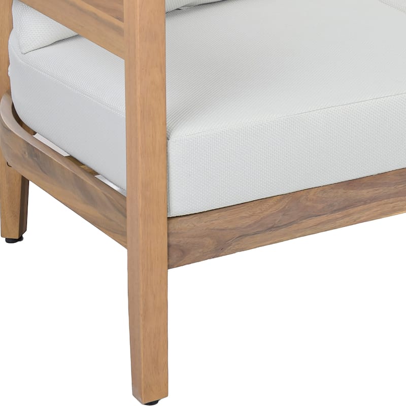 SAFAVIEH Outdoor Patio Furniture Theo 3 Seater Sofa