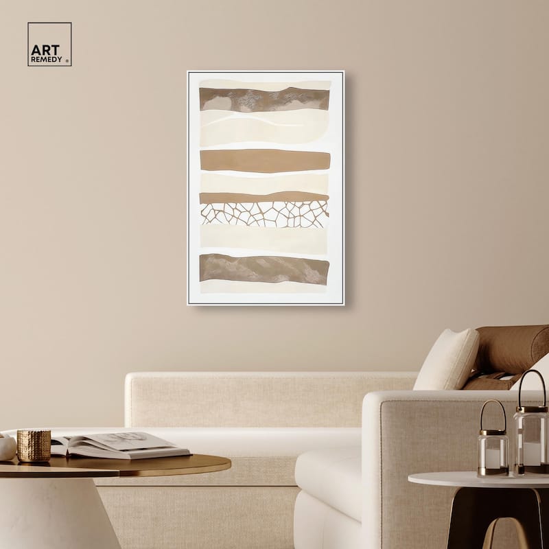 Relief Rifts II Canvas by Art Remedy