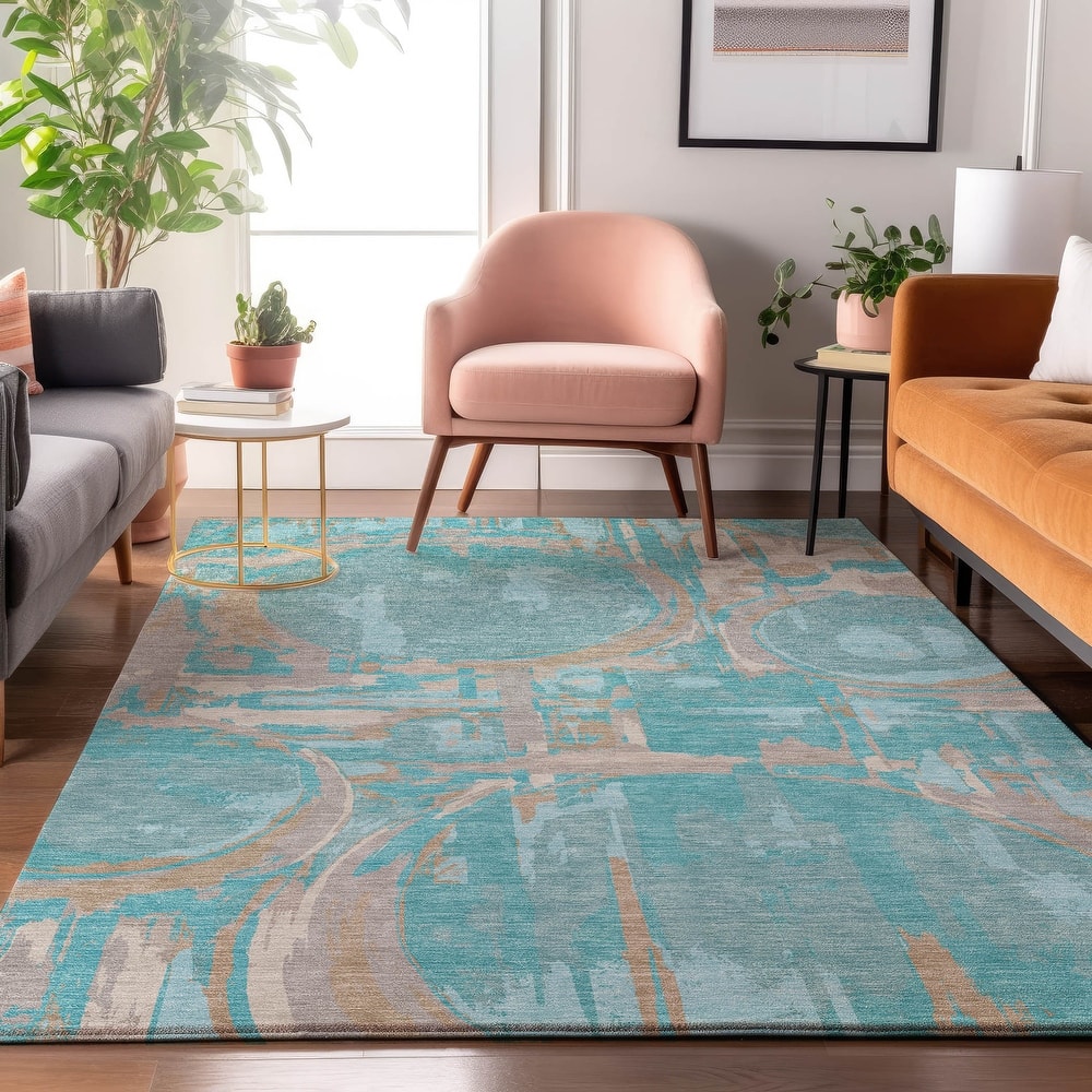 Premium Washable Super Soft Contemporary Casual Mayfield Rug