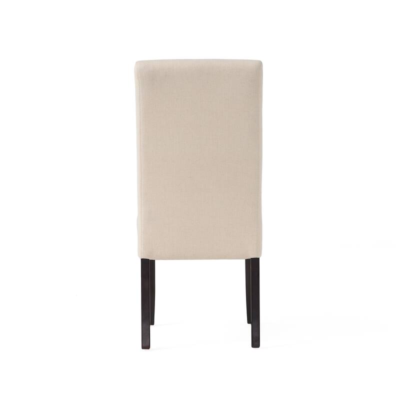 Upholstered T-Stitch Dining Chairs (Set of 2) by Christopher Knight Home