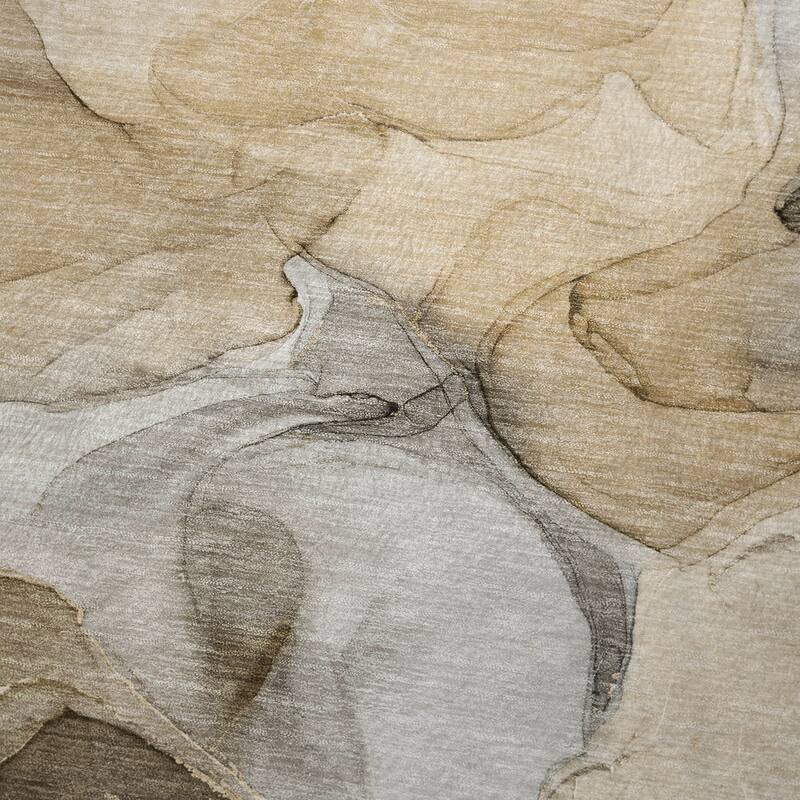 Premium Machine Washable Abstract Contemporary Sherpa Throw Blanket