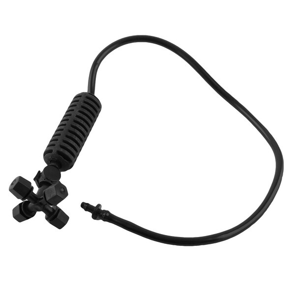 Irrigation Plant Watering Mist Fog Sprinkler 4-head Nozzle 7mm Mounting Dia