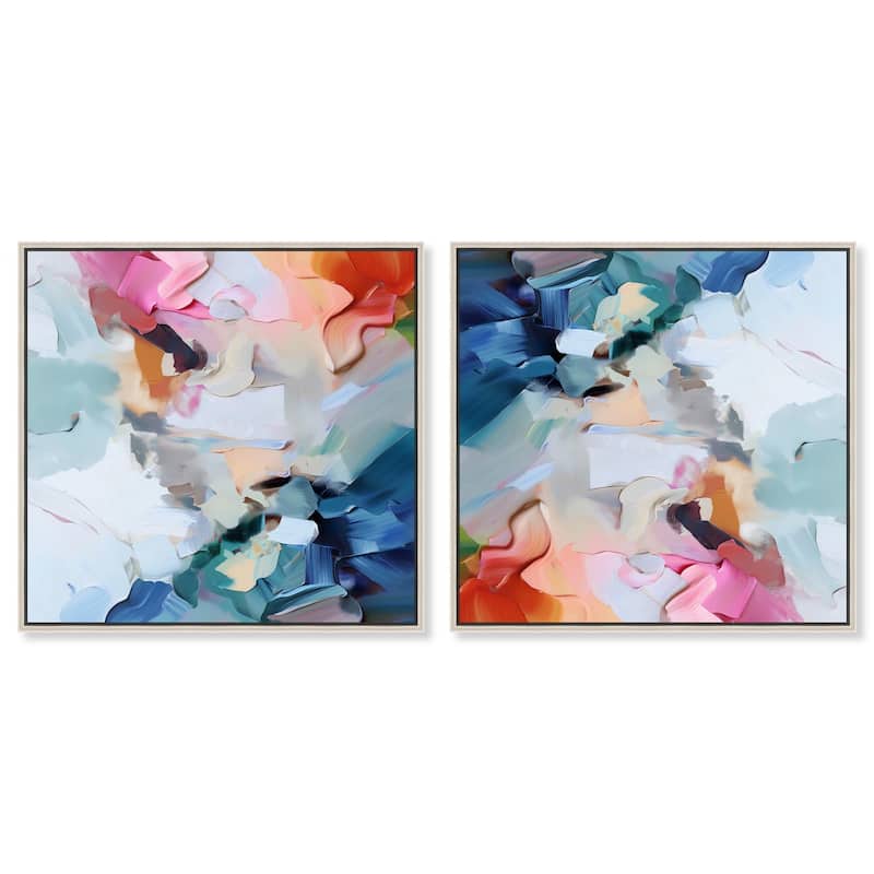 Walk on a Sunny Day Canvas by Art Remedy - 15" x 10" - Gold