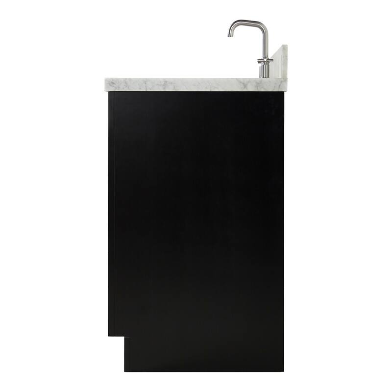 Ariel P37LCWRVO Milan 37" Free Standing Single Basin Vanity Set with