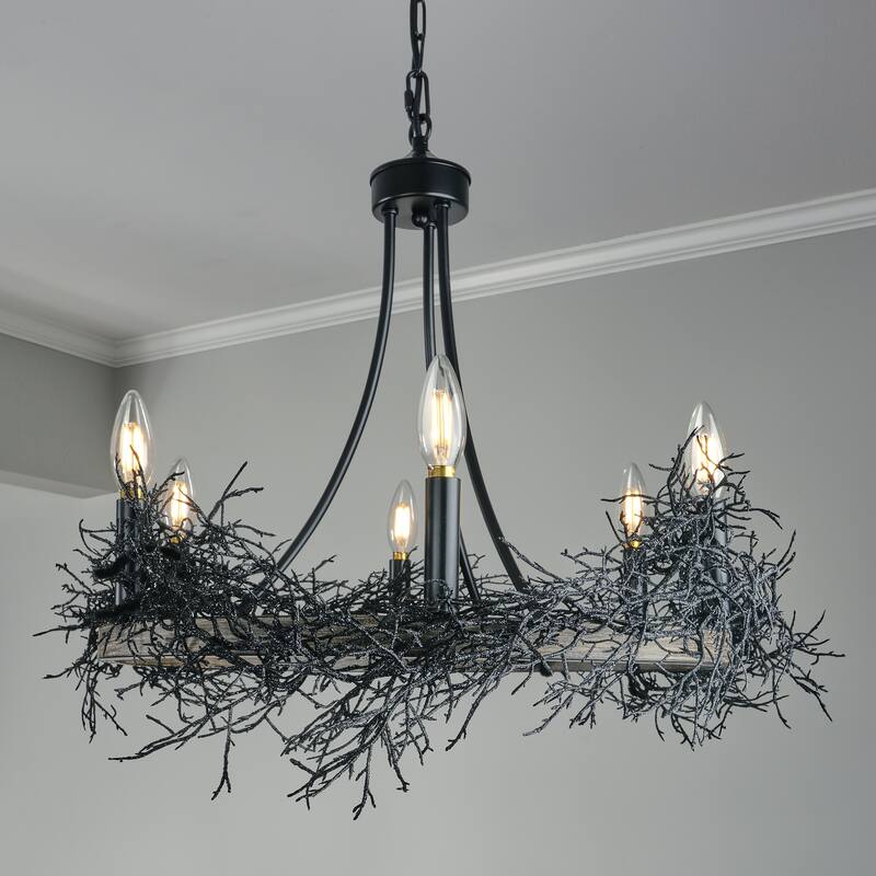 72" Glitter Branch Garland