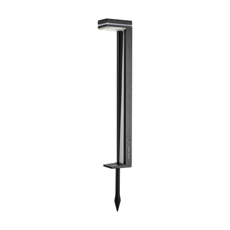 Sentry Modern 60 Lumens Solar LED Landscape Garden Pathway Light 2-Pk