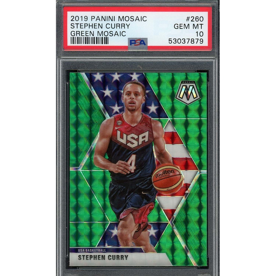 2019 Optic NBA Stephen Curry PSA 10 Stephen Curry - 2019 Donruss