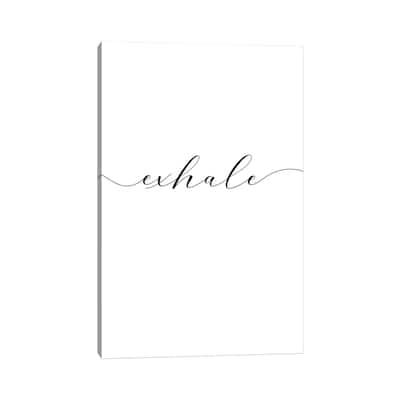 iCanvas "Exhale" by Nouveau Prints Canvas Print