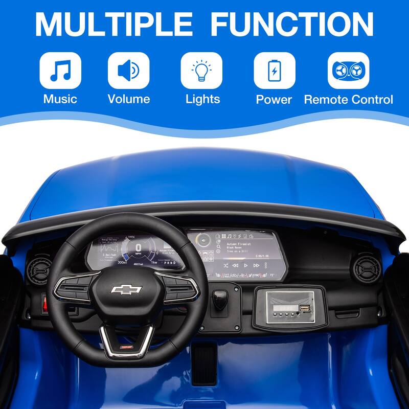 24V 2-Seater SUV Licensed Chevrolet Kids Ride On Car for Kids Best Gifts