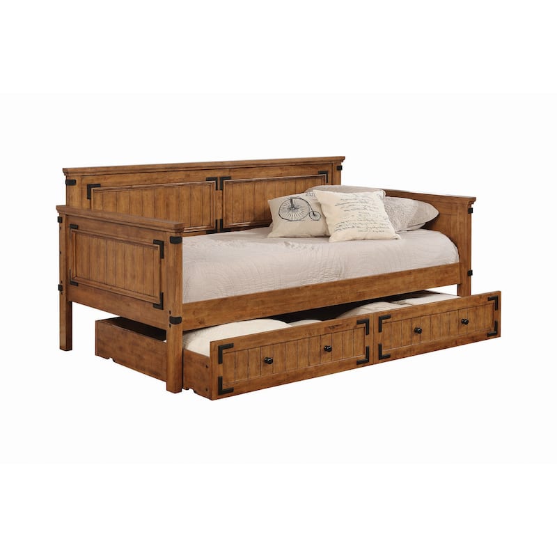 Franz Rustic Honey Twin Daybed