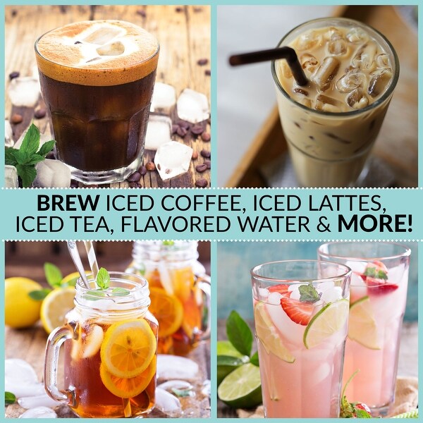 Nostalgia 3 Quart Iced Tea Coffee Brewing System with