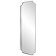 preview thumbnail 4 of 4, Framed Dressing Tall Wall Mirror - 72" - Stainless Steel